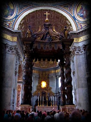 Il Baldacchino del Bernini