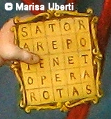 Il SATOR di Perugia (dettaglio)