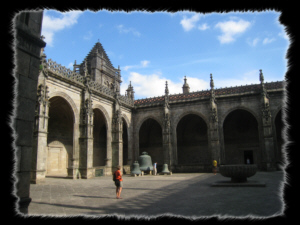 Cattedrale di Santiago: il chiostro