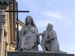 La statua della Religione