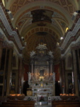 Interno della chiesa