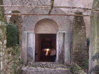 L'ingresso dell'Abbazia