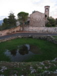 La Chiesa e la Cisterna romana