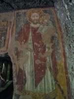 San Cristoforo nell'affresco del presbiterio