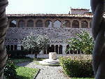 Veduta del chiostro