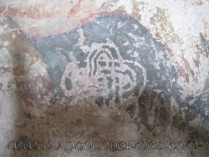 Nodo su affresco nella Cattedrale di S. Magno, Anagni (RM)