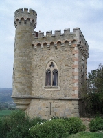 Esterno della Torre Magdala