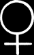 Simbolo alchemico di Venere (Rame)