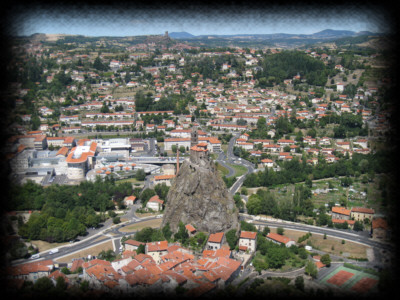 Vista panoramica di Le Puy