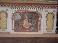 Il bassorilievo sull'altare