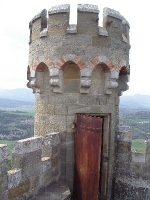 Torretta di uscita sulla terrazza