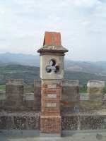 Il comignolo sulla terrazza