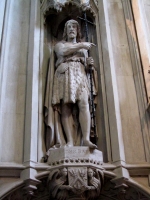 La statua di San Giovanni Battista