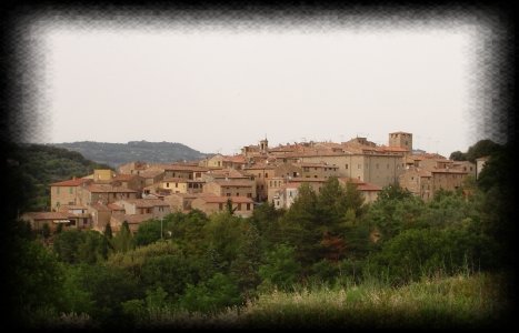 Panoramica di Bibbona