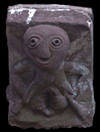 La Sheela-Na-Gig di Kilpeck