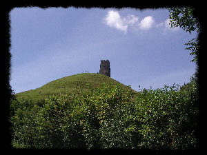 Veduta del Glastonbury Tor