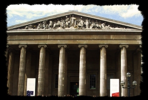 L'ingresso principale del British Museum